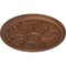 Ekena Millwork Kaya Ceiling Medallion (Fits Canopies up to 5 1/4"), 23 5/8"OD x 1 1/2"P, Polished Copper CM23KAPOS - alternate 4